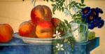 047 Lemons,  Oranges - 3-ply (blue) - Ihr